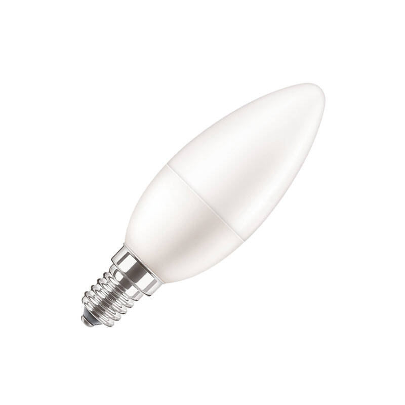 Image of Philips 2.8W Warm White LED Frosted Candle Bulb
