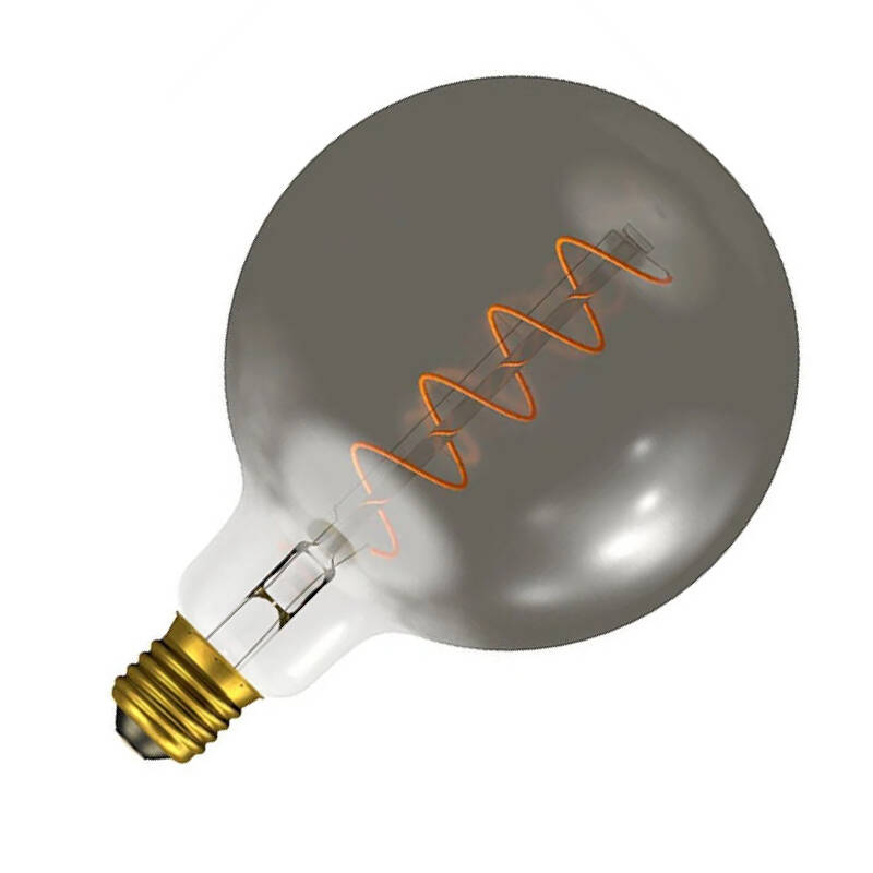 Image of Bell 4W 150lm LED Dimmable Gunmetal 125mm Globe Bulb - Screw Cap