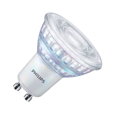 Philips CorePro 3W Warm White 2700K 230lm Dimmable LED GU10 Bulb