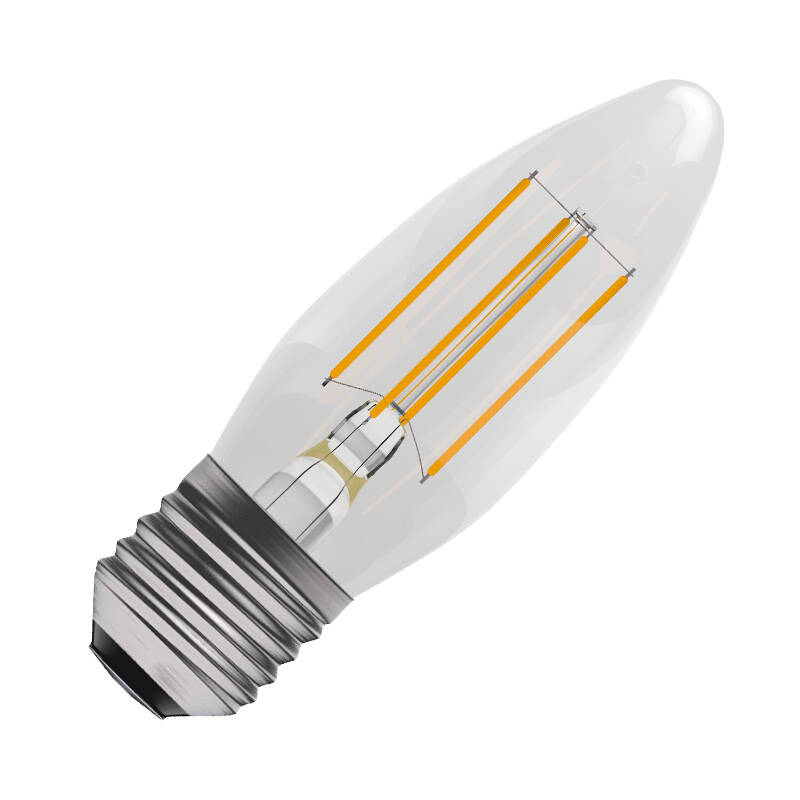 Image of Bell 4W Cool White 470lm LED Decorative Filament Candle Bulb