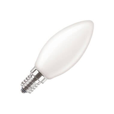 Philips CorePro 4.3W Warm White LED Frosted Candle Bulb