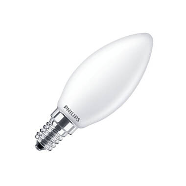 Philips CorePro 6.5W Warm White LED Frosted Candle Bulb