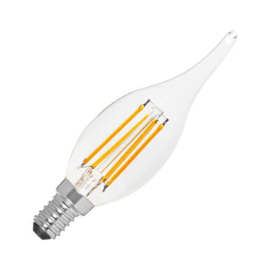 Envirolight 4W Warm White Dimmable 470lm LED Decorative Filament Bent Tip Candle Bulb