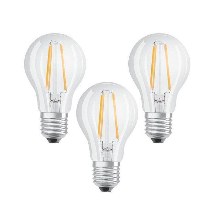 Image of Ledvance 7W Warm White LED Decorative Filament GLS Bulb - Screw Cap
