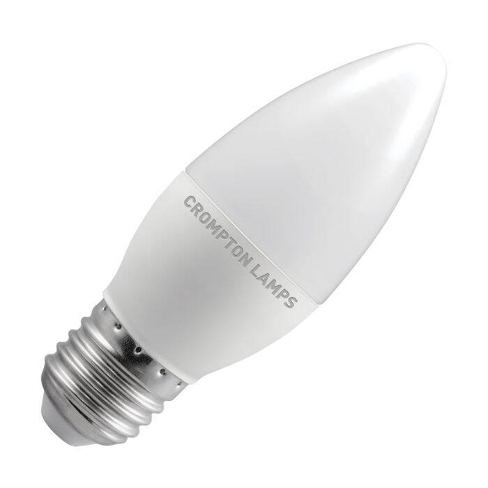Image of Crompton 5.5W Daylight LED Candle Bulb