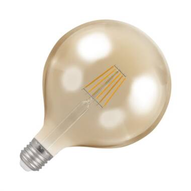 Crompton 7.5W Dimmable LED Decorative Filament 120mm Globe Bulb - Screw Cap