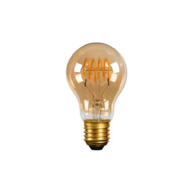 Image of Lucide 4W LED Decorative Filament GLS Bulb with Dusk to Dawn Sensor - Screw Cap