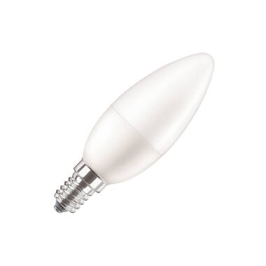 Philips CorePro 7W Warm White LED Frosted Candle Bulb
