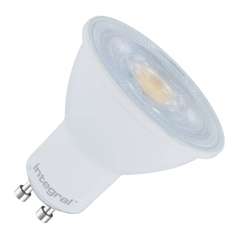 Image of Integral 3.6W 2700k LED Dimmable GU10 Bulb - Flood Beam