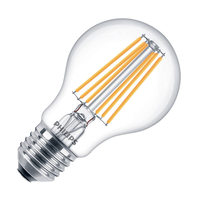 Image of Philips CorePro 17W Warm White LED Decorative Filament GLS Bulb