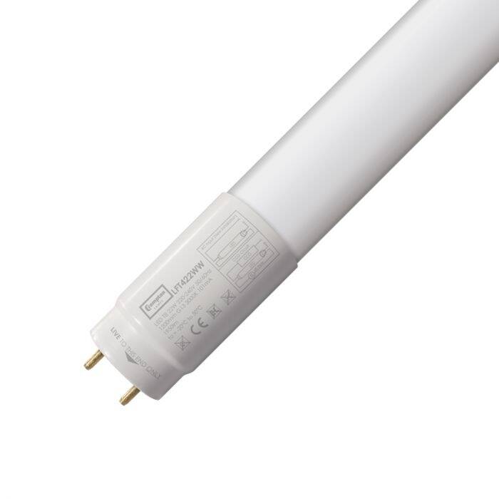 Image of Crompton 17.5W LED T8 Full Glass Tube - 4ft