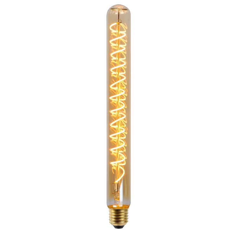 Image of Lucide 5W Very Warm White Dimmable LED Decorative Filament Tubular Bulb