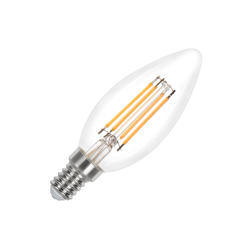 Image of 4.2W Warm White Decorative Filament LED Candle Bulb