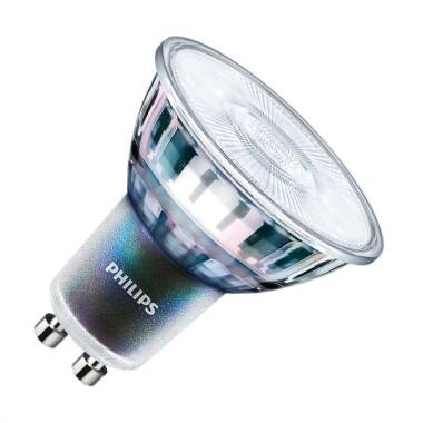 Philips ExpertColour 3.9W Warm White 2700k Dimmable LED GU10 Bulb