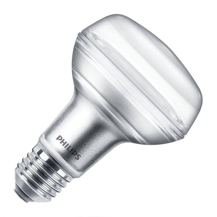 Image of Philips Corepro 4W Warm White LED R80 Reflector Bulb - Screw Cap