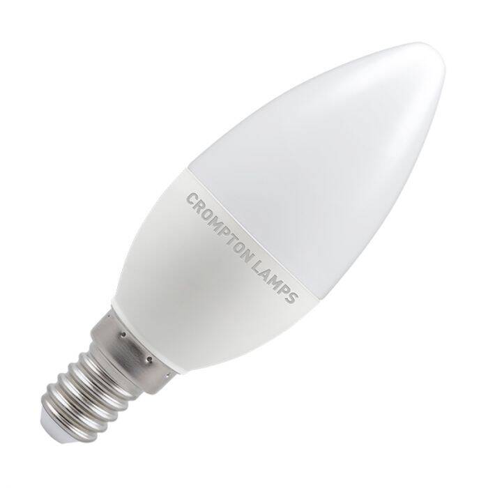Image of Crompton 5.5W Daylight Dimmable LED Candle Bulb
