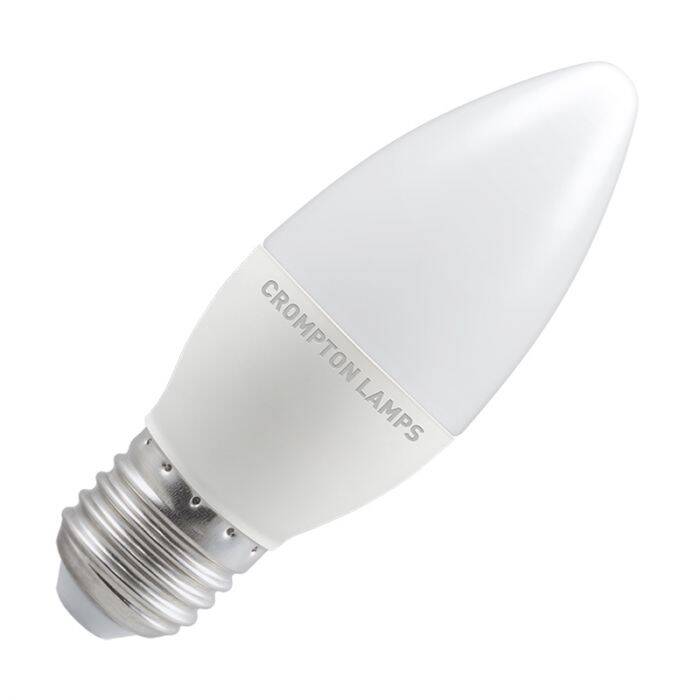 Image of Crompton 5.5W Warm White Dimmable LED Candle Bulb