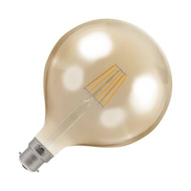 Crompton 7.5W Dimmable LED Decorative Filament 120mm Globe Bulb - Bayonet Cap