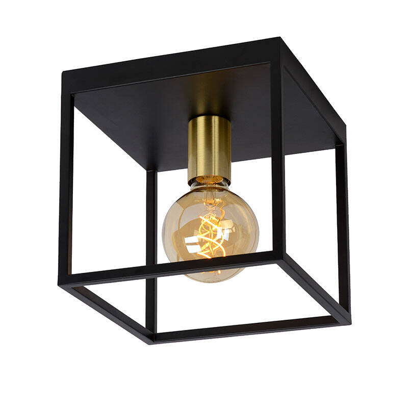 Image of Lucide Ruben 4 Light Flush Ceiling Light