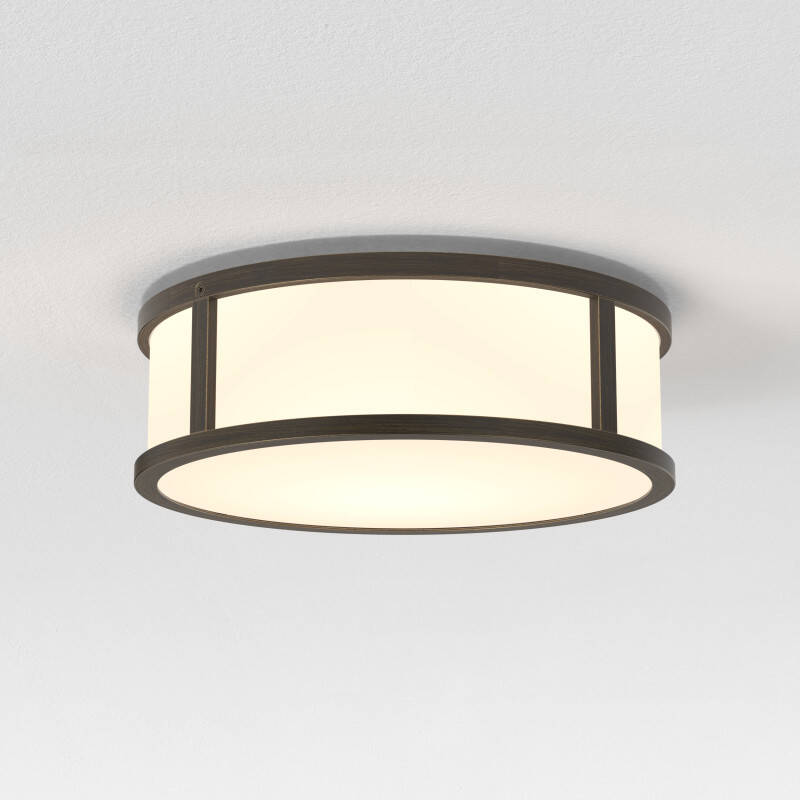 Image of Astro Mashiko 400 Round Flush Ceiling Light