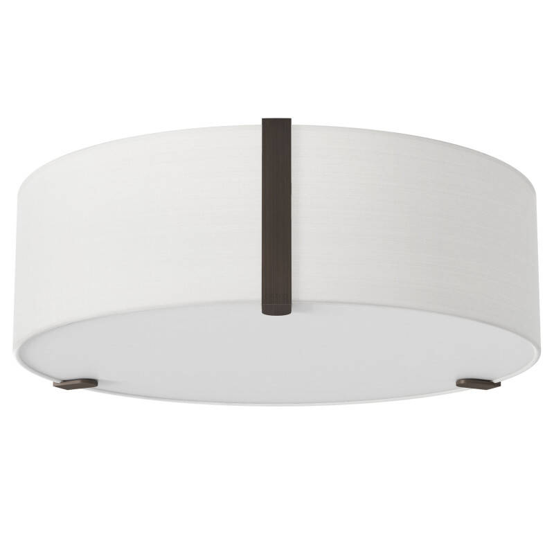 Image of Astro Salina Round Flush Ceiling Light 400mm