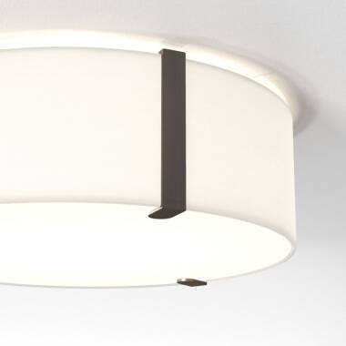 Image of Astro Salina Round Flush Ceiling Light 400mm