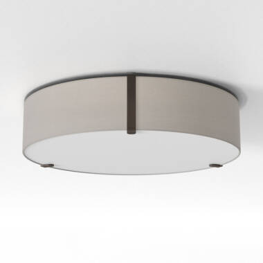 Image of Astro Salina Round Flush Ceiling Light 400mm