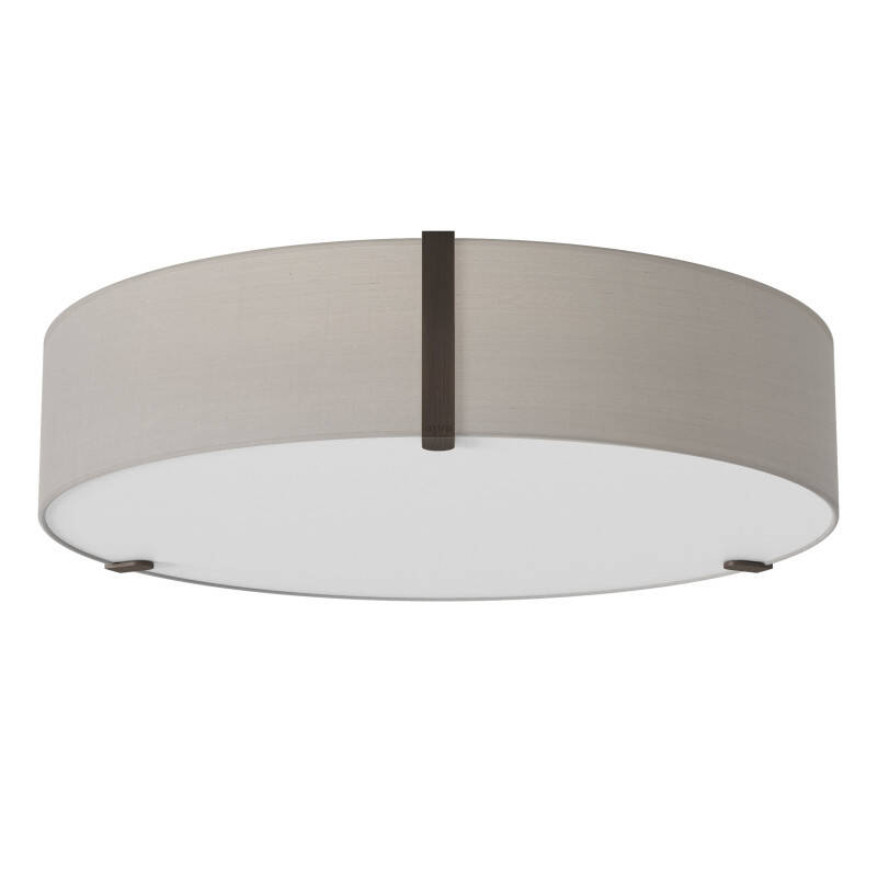 Image of Astro Salina Round Flush Ceiling Light 400mm