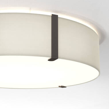 Image of Astro Salina Round Flush Ceiling Light 400mm