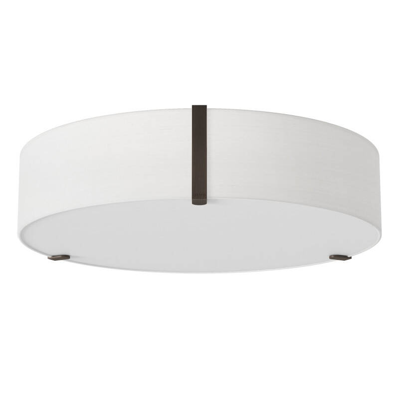 Image of Astro Salina Round Flush Ceiling Light 400mm