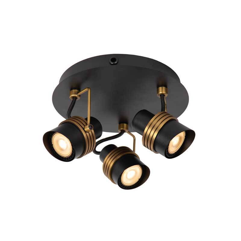 Image of Lucide Tundran 3 Light Spotlight Plate