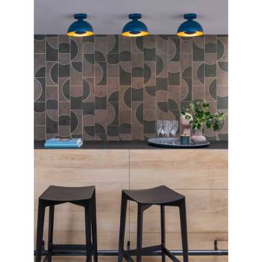 Image of Lucide Siemon Semi-Flush Ceiling Light