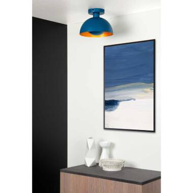 Image of Lucide Siemon Semi-Flush Ceiling Light