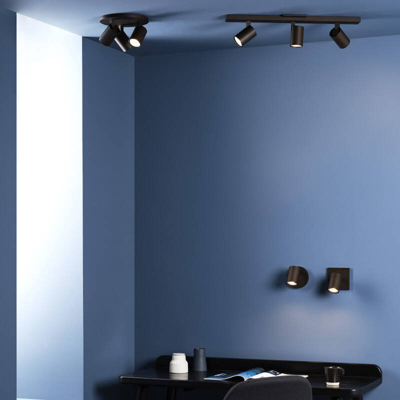 Image of Astro Ascoli 3 Light Round Spotlight Plate