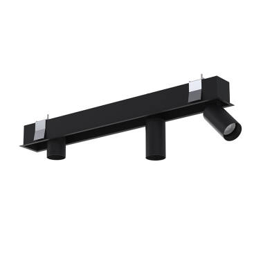 Edit Mono Deep Recessed 3 Light Spotlight Bar