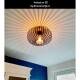 Image of Lucide Manuela Flush Ceiling Light