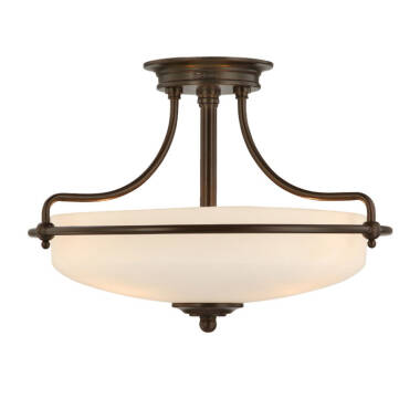 Quoizel Griffin Semi-Flush Ceiling Light