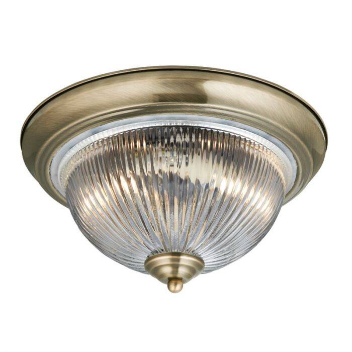 Image of Searchlight American Diner Flush Ceiling Light