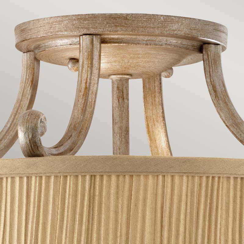 Image of Feiss Abbey Semi-Flush Ceiling Light