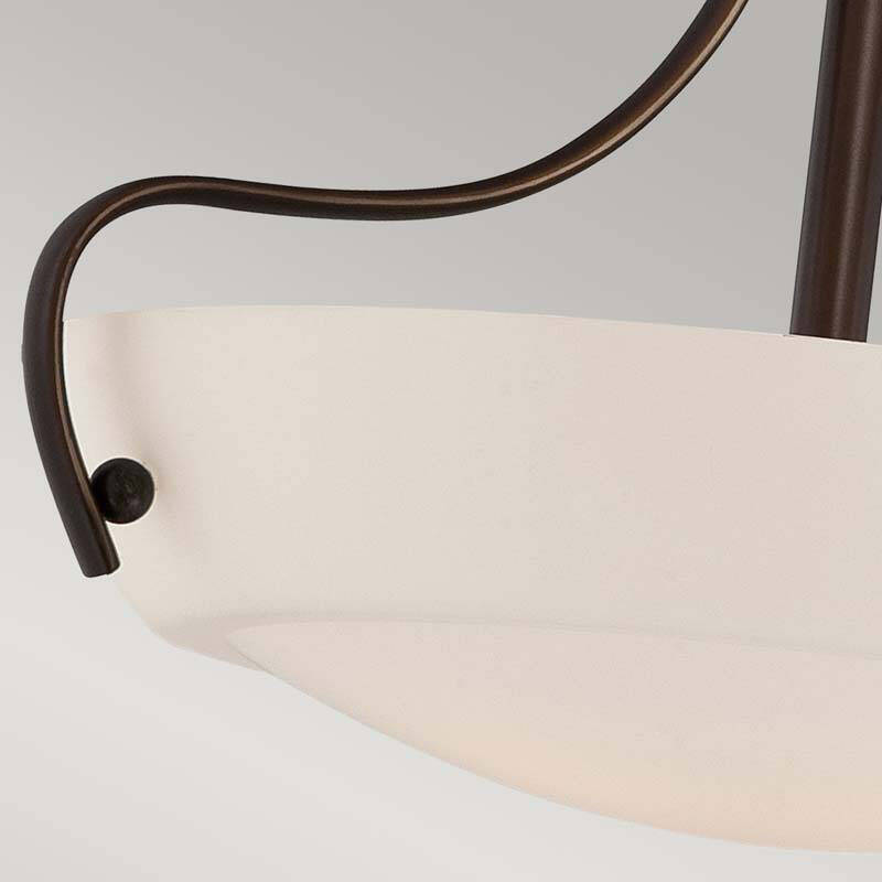 Image of Quoizel Chantilly Semi-Flush Ceiling Light