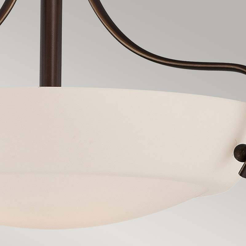 Image of Quoizel Chantilly Semi-Flush Ceiling Light