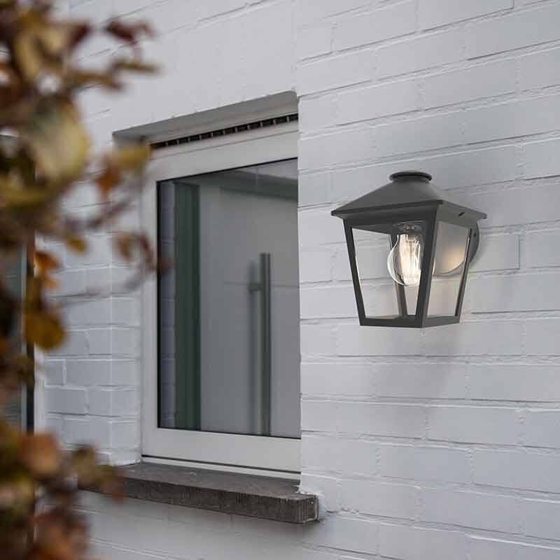 Image of Lutec Zago Outdoor Lantern Wall Light