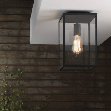 Image of Astro Homefield Outdoor Flush Ceiling Light