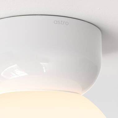 Image of Astro Lyra Ceramic Flush Ceiling Light