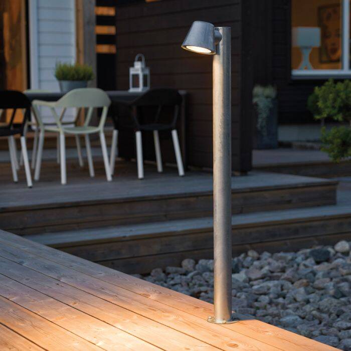 Image of Konstsmide Trieste Tall Outdoor Post Light