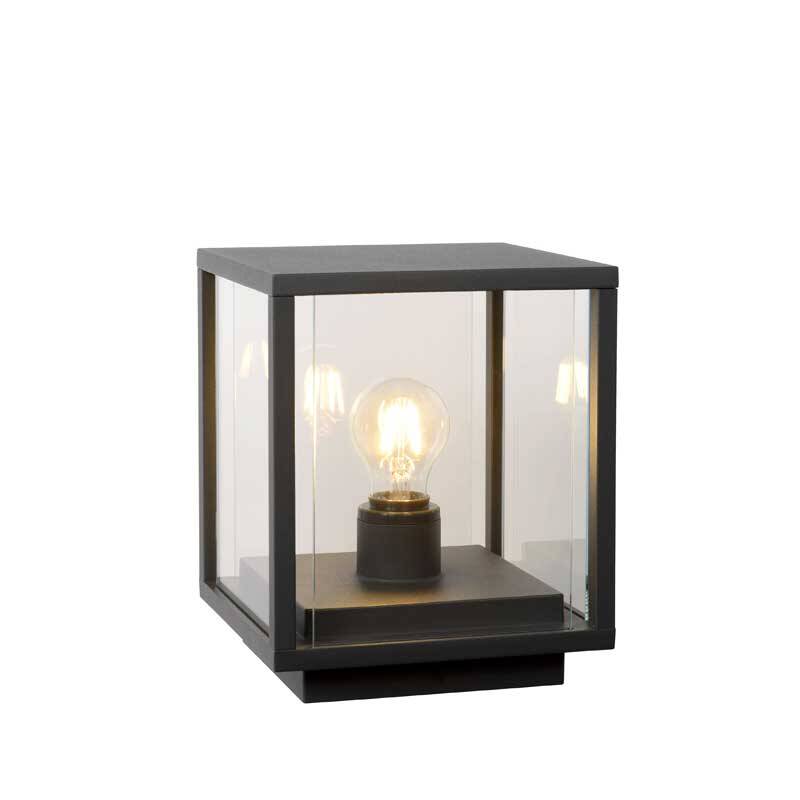 Image of Lucide Claire Square Outdoor Pedestal Light