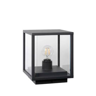 Image of Lucide Claire Square Outdoor Pedestal Light