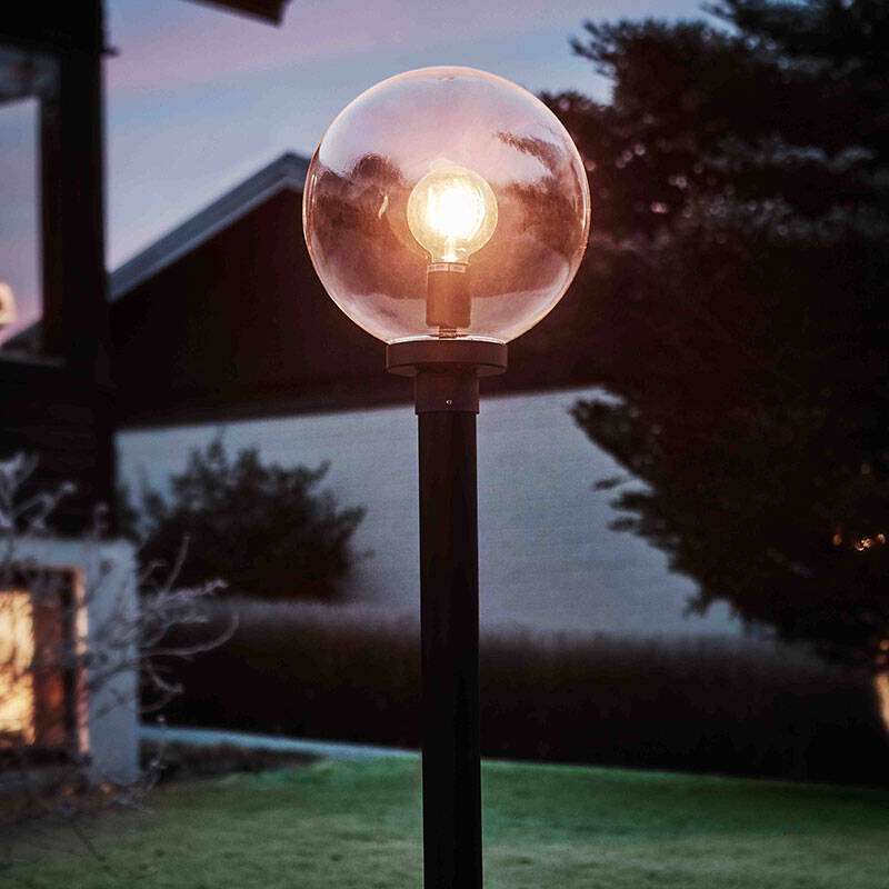 Image of Sphere Lamp Post