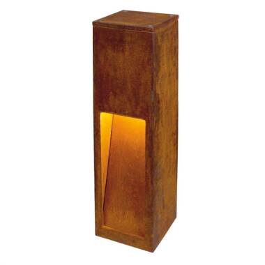 SLV Rusty Slot 500 Outdoor Post Light
