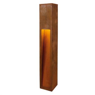 SLV Rusty Slot 500 Outdoor Post Light
